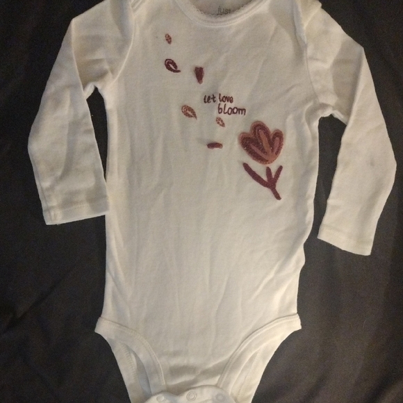 Just One You By Carter'S Other - White Let It Bloom Floral Kids One Piece​